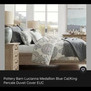 Duvet cover and shams